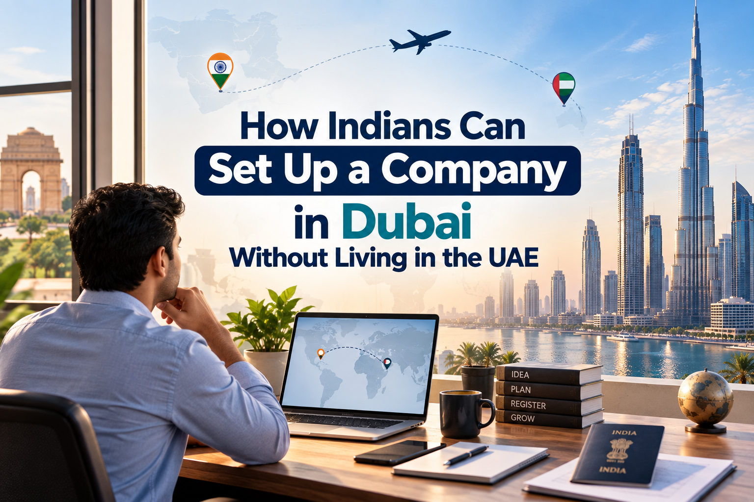 How Indians Can Set Up a Company in Dubai Without Living in the UAE